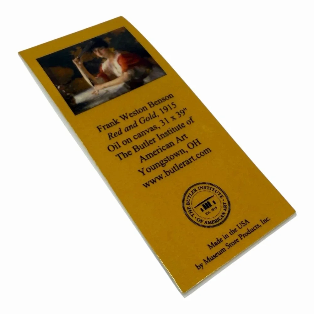 Frank Weston Benson 'Red‎ and Gold' Magnetic Bookmark